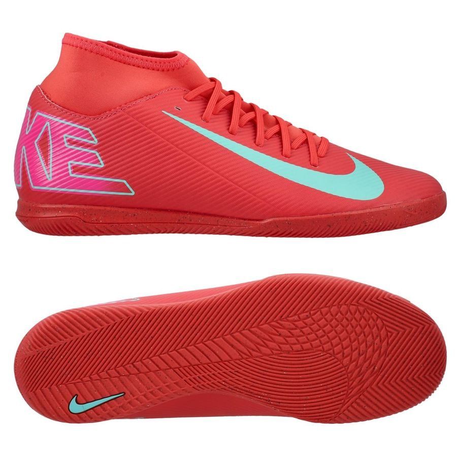 Nike Mercurial Superfly 10 Club IC Mad Energy - Rouge/Vert