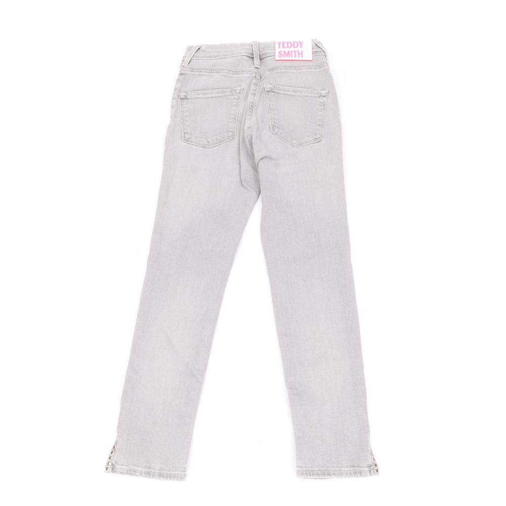 Teddy Smith Jean Skinny Gris clair Fille Teddy Smith The Jeg