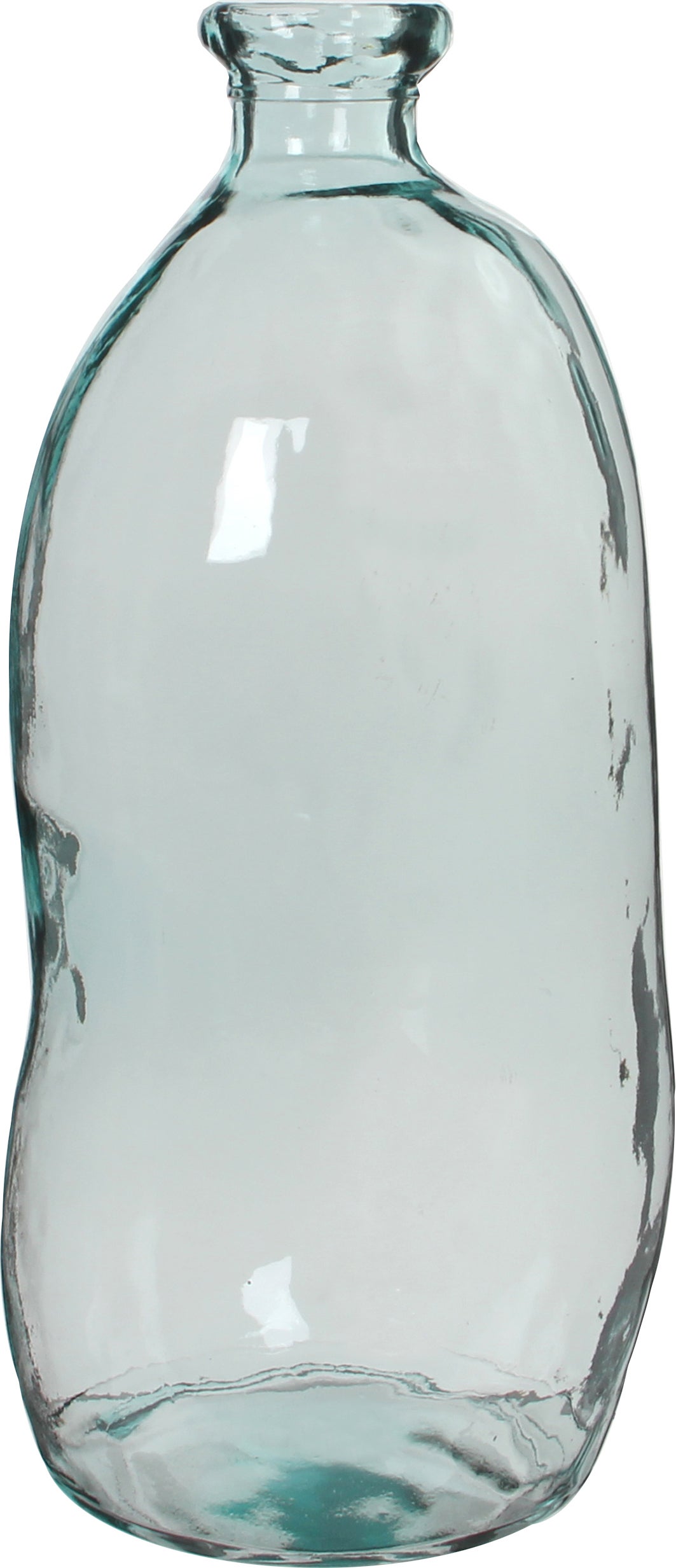 Mica Decorations vaas Organic transparant D 34 H 73 cm