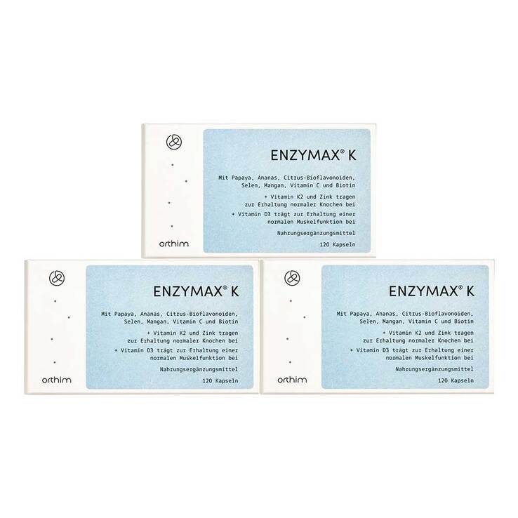 Enzymax K Kapseln, 360 St