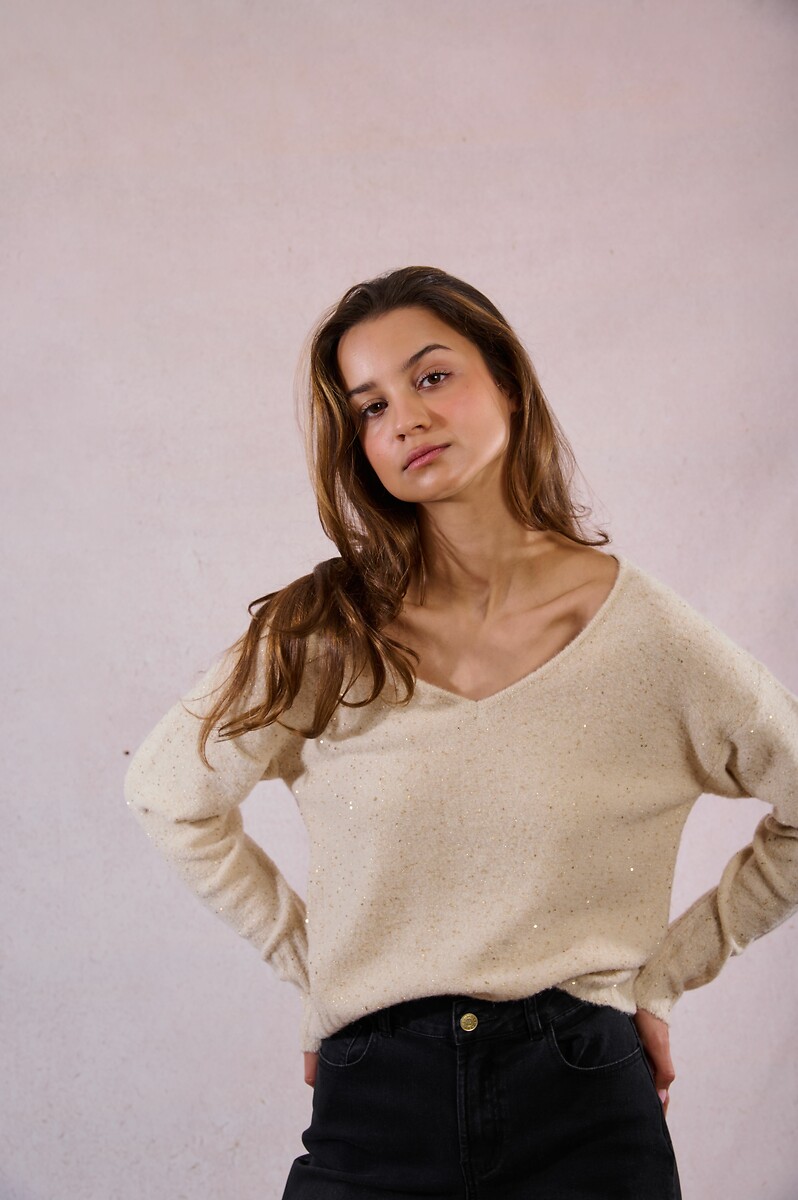MOLLY BRACKEN<br>Trui em tricô com zecchino's
