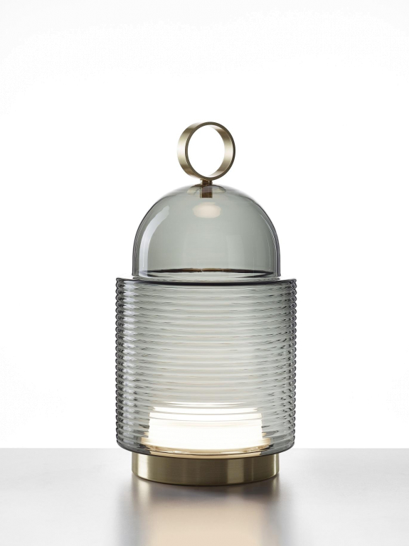 Brokis Dome Nomad Lines tafellamp LED oplaadbaar large
