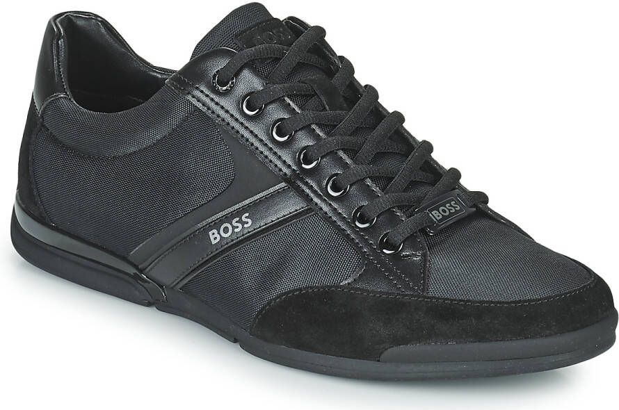 Hugo Boss Saturn Lowp Shoe Black Zwart Heren