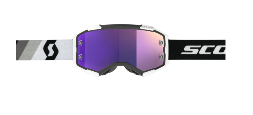 SCOTT Fury Goggles, Sort/Hvid