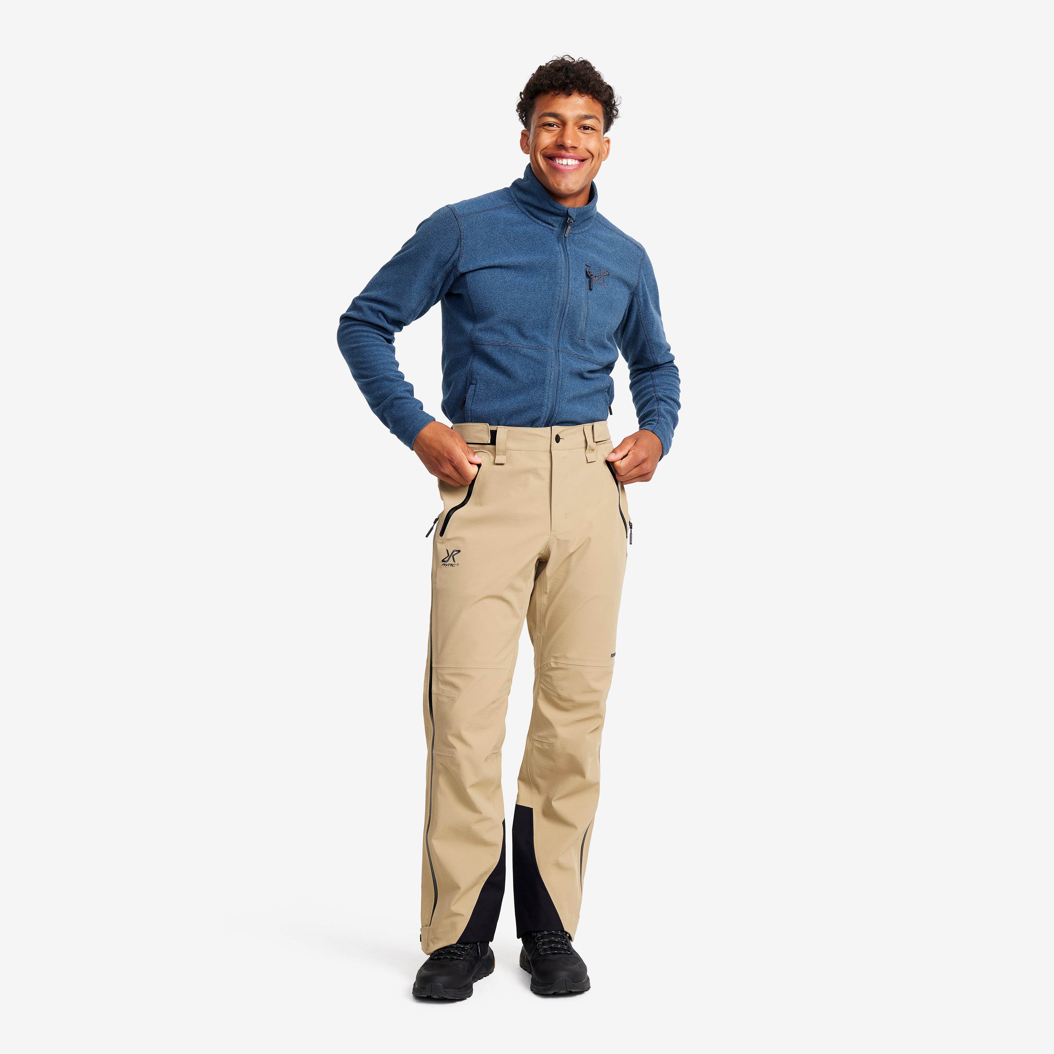 Cyclone Zip-up 3L Pants Herre Khaki