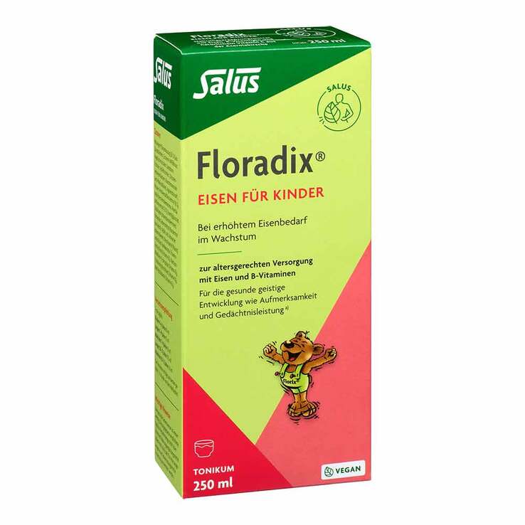 Floradix Eisen für Kinder Tonikum, 250 ml