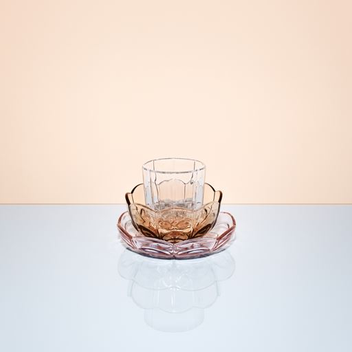 Holmegaard Lily 2-pak Vandglas, Klar, 32 cl