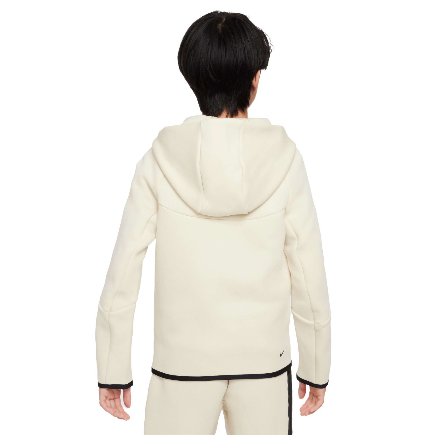 Nike Tech Fleece Sportswear Trainingspak Kids Gebroken Wit Zwart