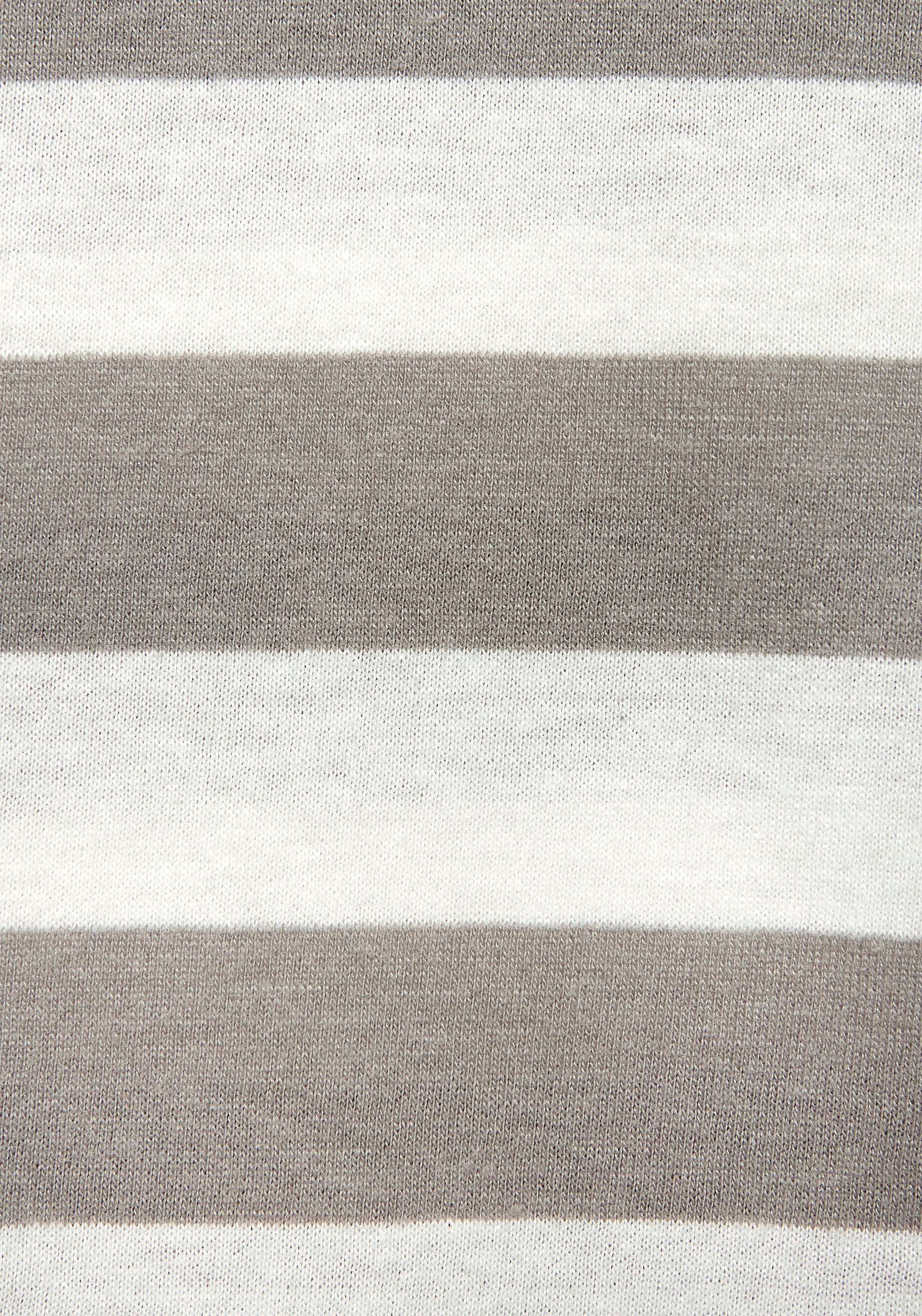 Elbsand 3/4-Arm-Shirt , mit Streifen, Rundhalsausschnitt, Jerseyshirt