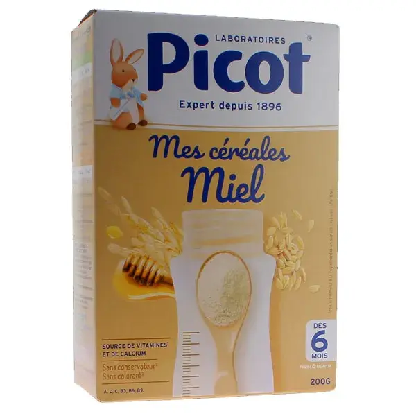 Cereal Picot My Honey - a partir de 6 meses - 200g