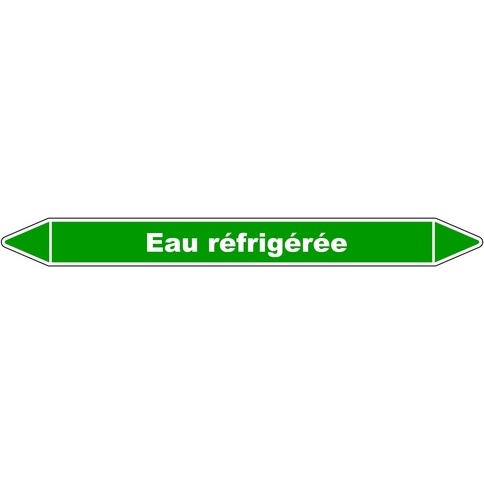 Marqueur tubulaire - Eau réfrigérée - Vinyle laminé - NFX 08-105