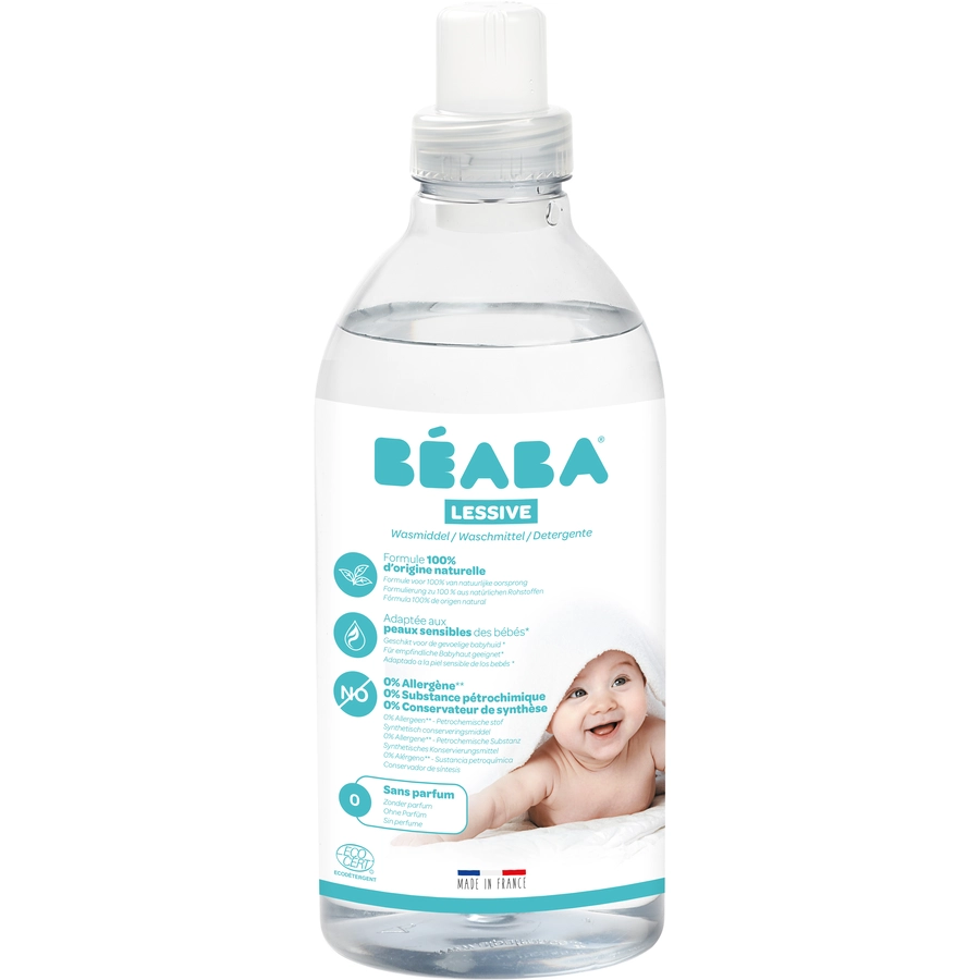 BEABA® Waschmittel 3er Set - Parfümfrei - 3 x 1L