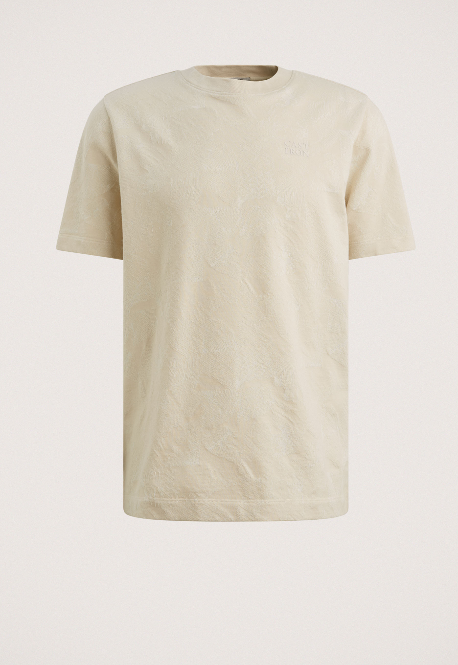 Cast Iron Jacquard Pique T-shirt