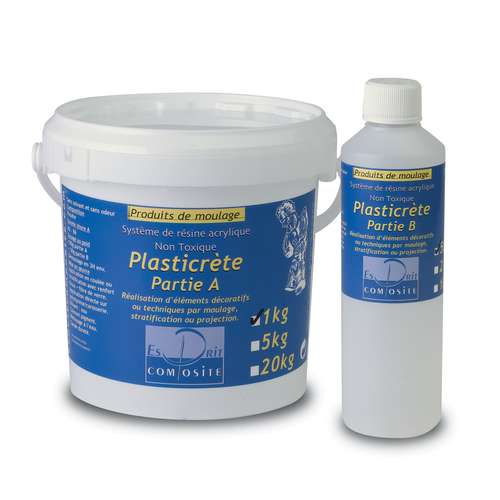 ESPRIT COMPOSITE Plasticrete (nicht toxisch) Acrylharz auf Wasserbasis