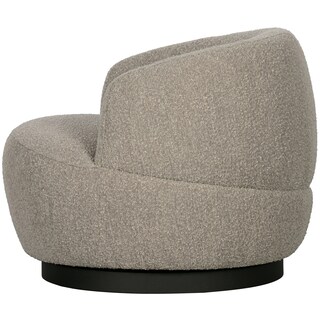Loungesessel WOOLLY Bouclé naturel