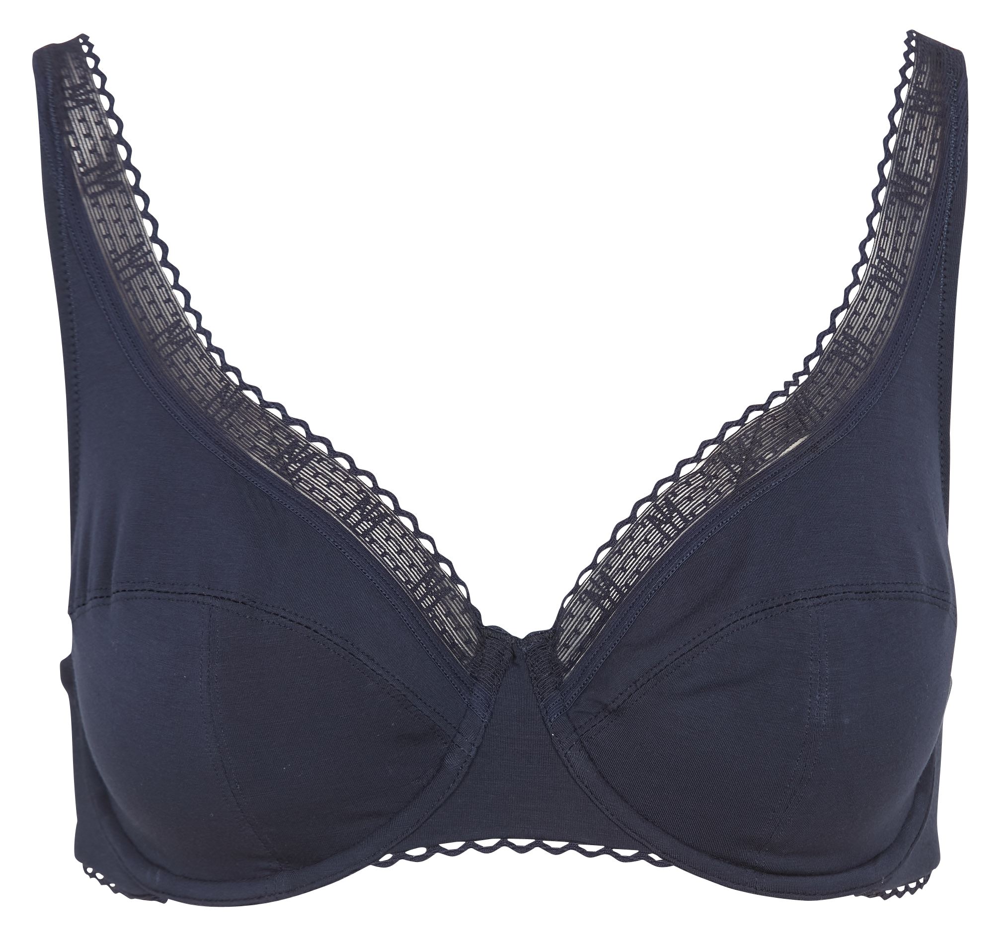 PETITE LEJABY - Soutien-gorge avec armatures en modal et coton | Bleu