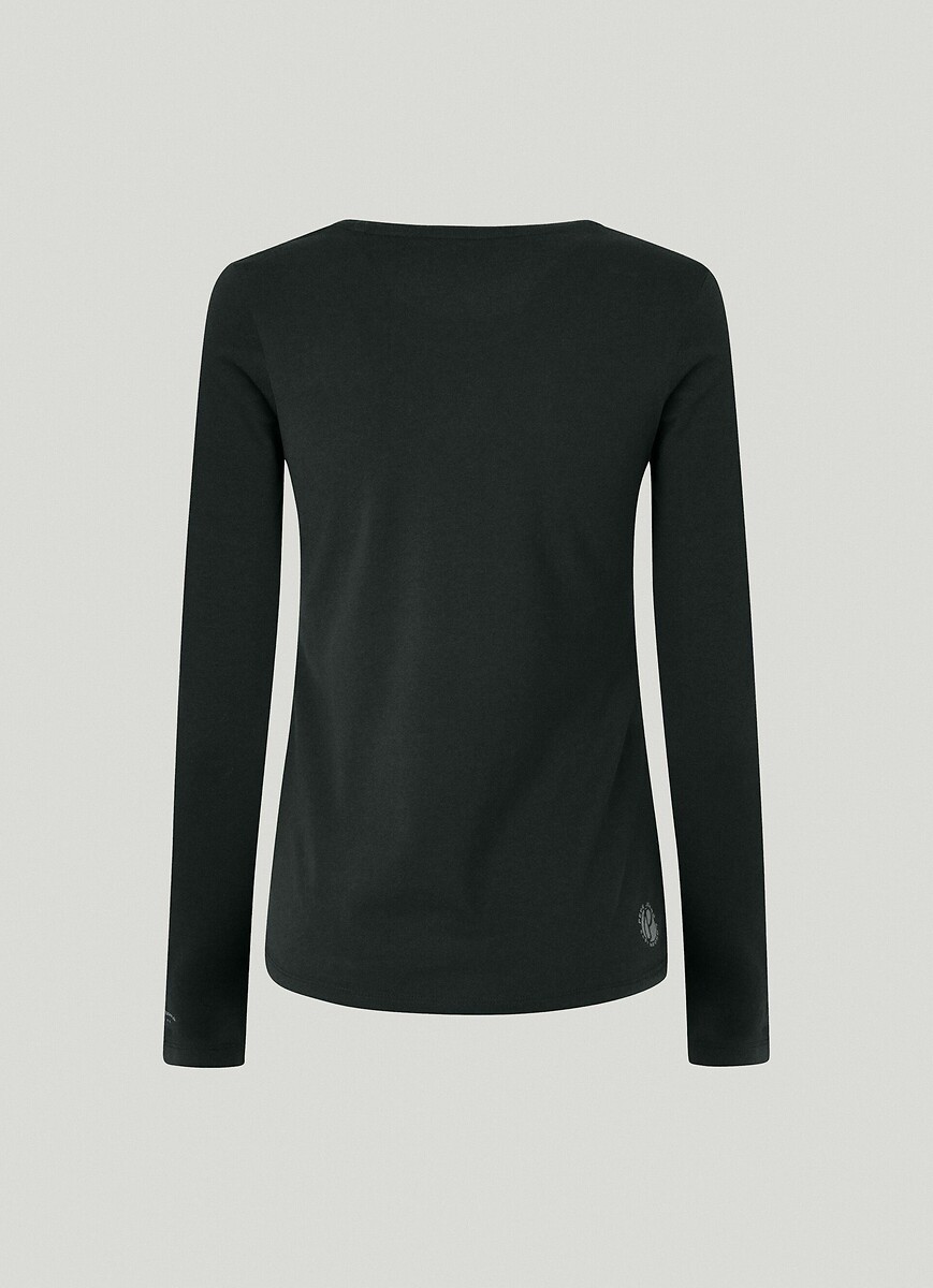 PEPE JEANS<br>Camiseta de manga comprida com logotipo