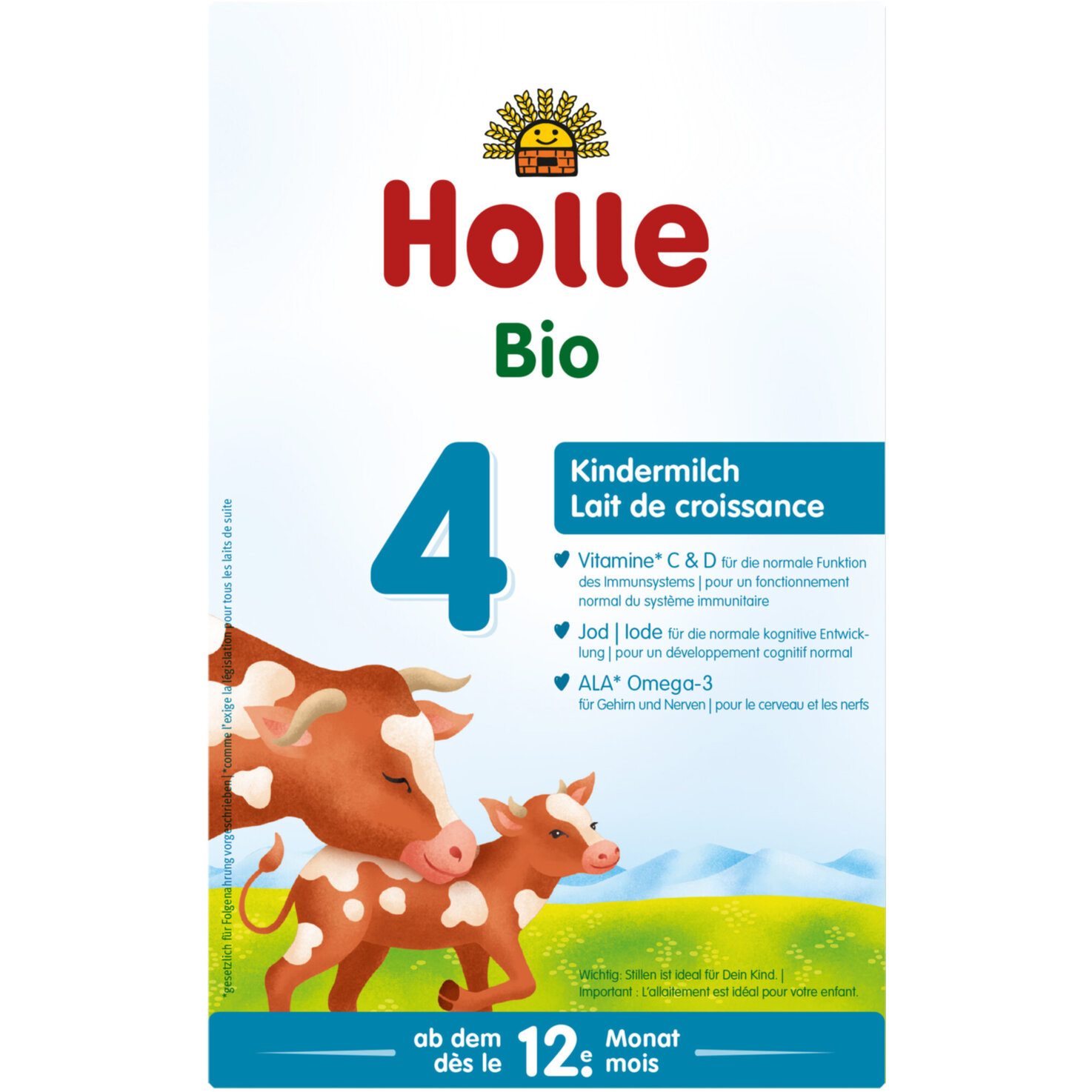 Holle Bio-Kindermilch 4 12+ Monate