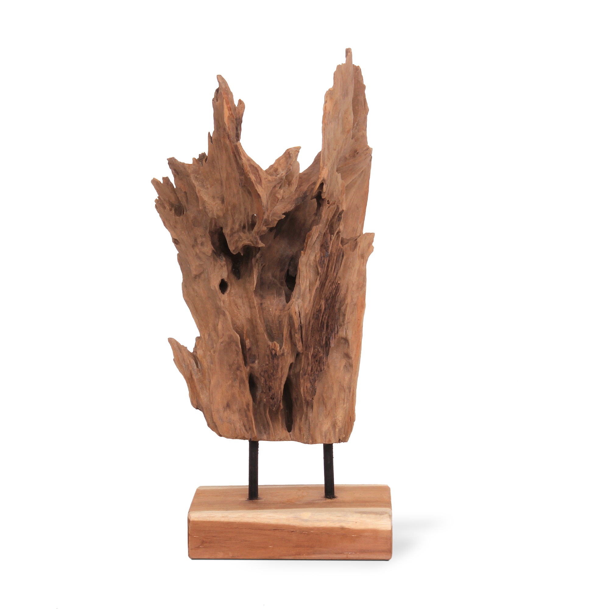 Wurzelholz-Skulptur, natur, H ca. 60 cm von fischer's lagerhaus