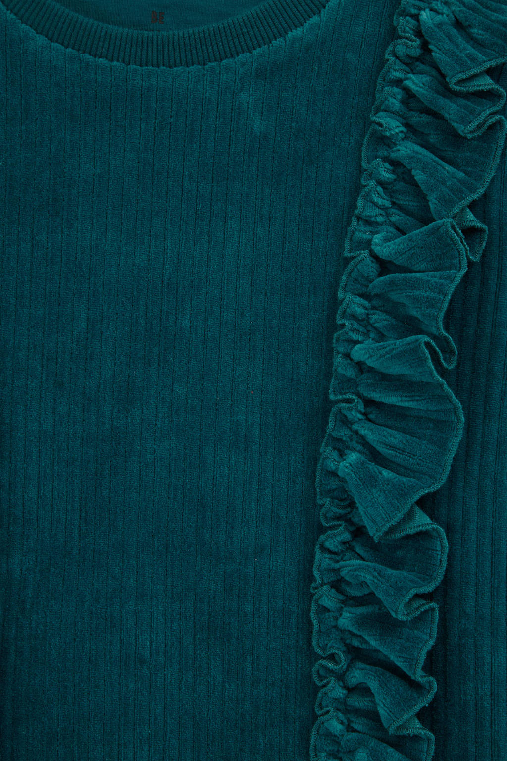WE Fashion corduroy sweater donkergroen
