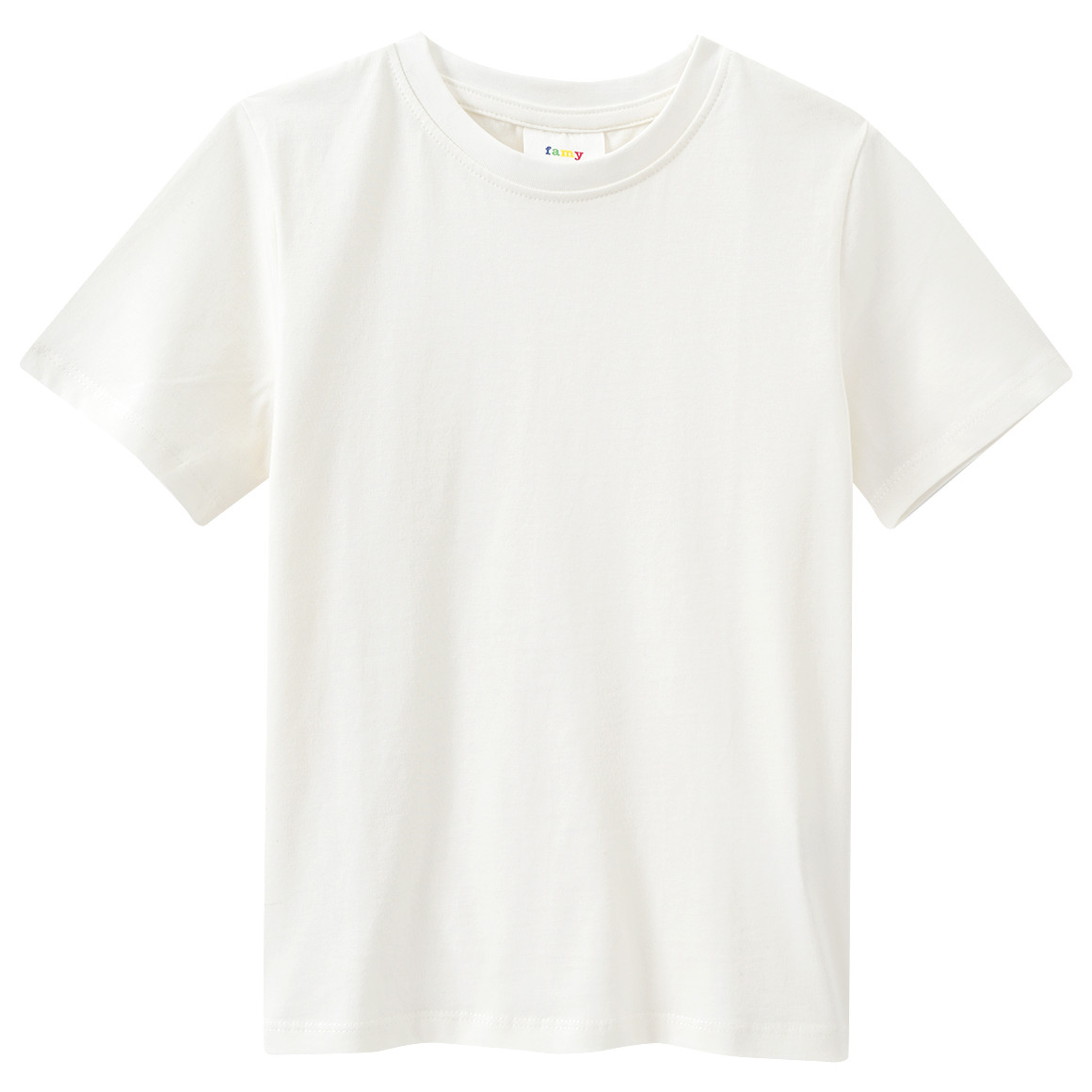 Famy 3 Jungen T-Shirts im Basic-Look dunkelgrün / dunkelblau / weiss