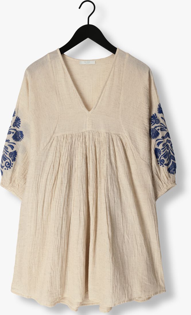 BY-BAR zand by-bar mini jurk philou slub dress