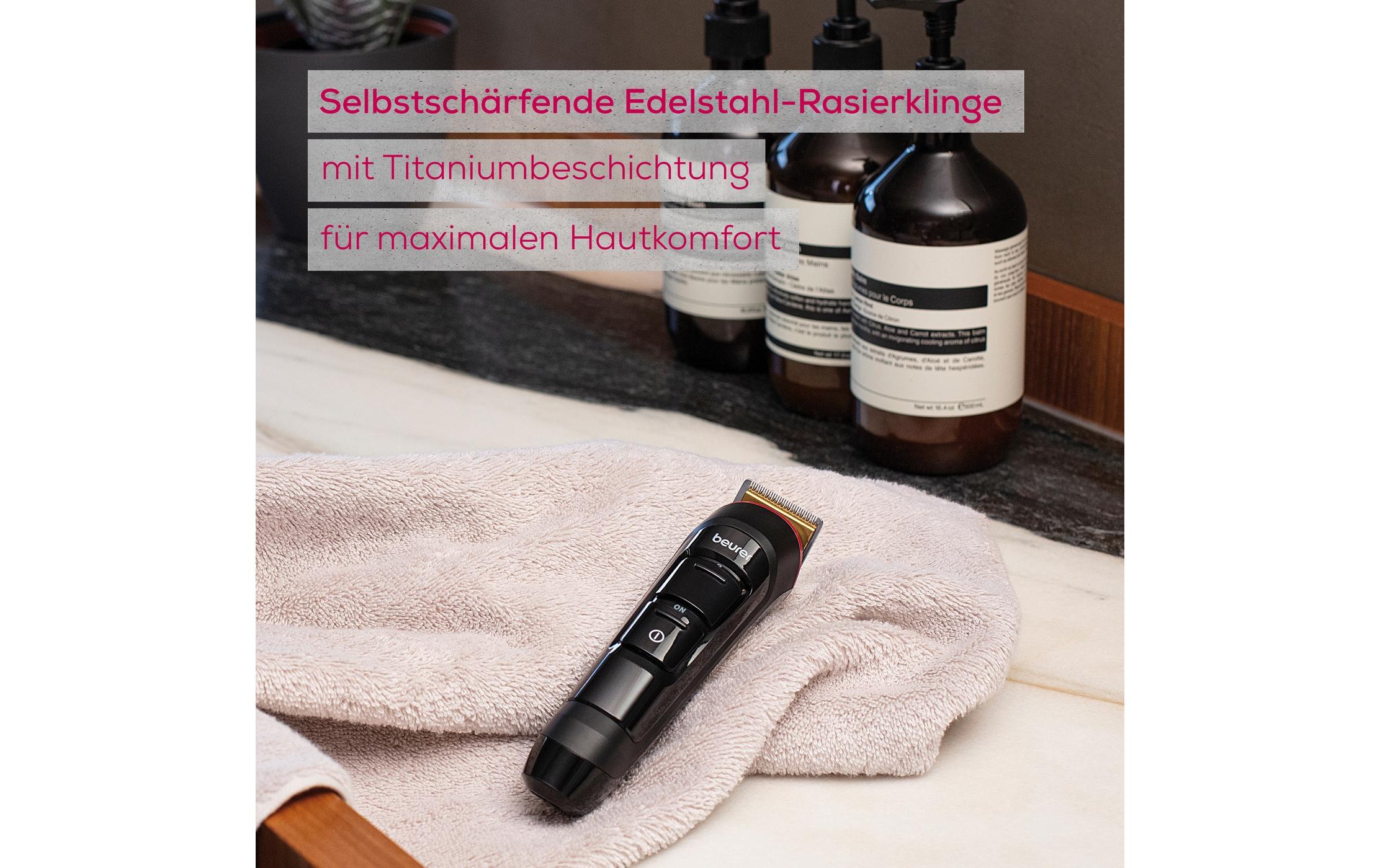 Bartschneider MN4XAbwaschbarer Trimmer mit Edelstahlklinge und Titanbeschichtung