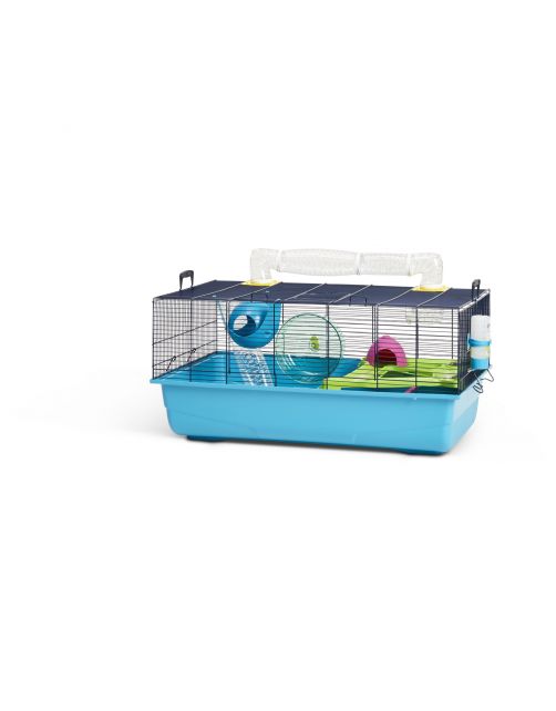 Savic Hamsterkooi Sky - Dierenverblijf - 80x50x50 cm Marineblauw