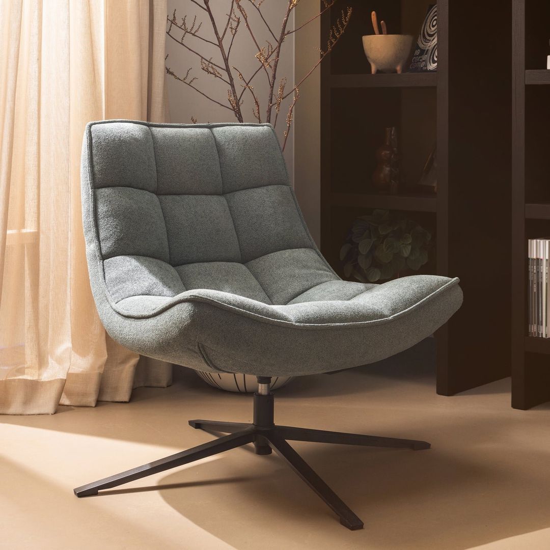 WOOOD   Maudi Draaifauteuil