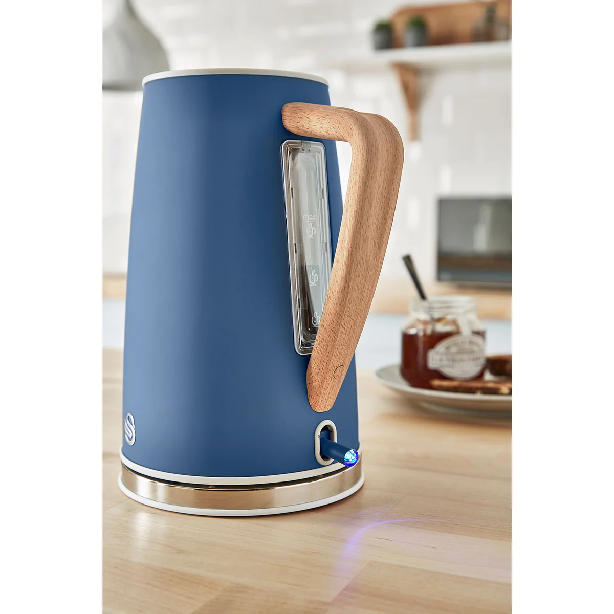 Bouilloire électrique 1,7L Ultra Rapide Sans Fil Design Moderne Nordic