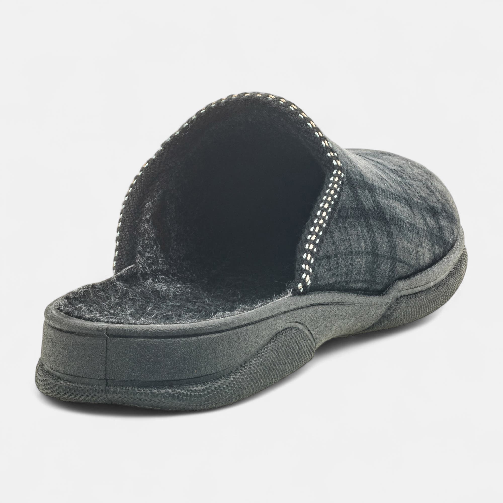 Pantoufles mules Homme gris