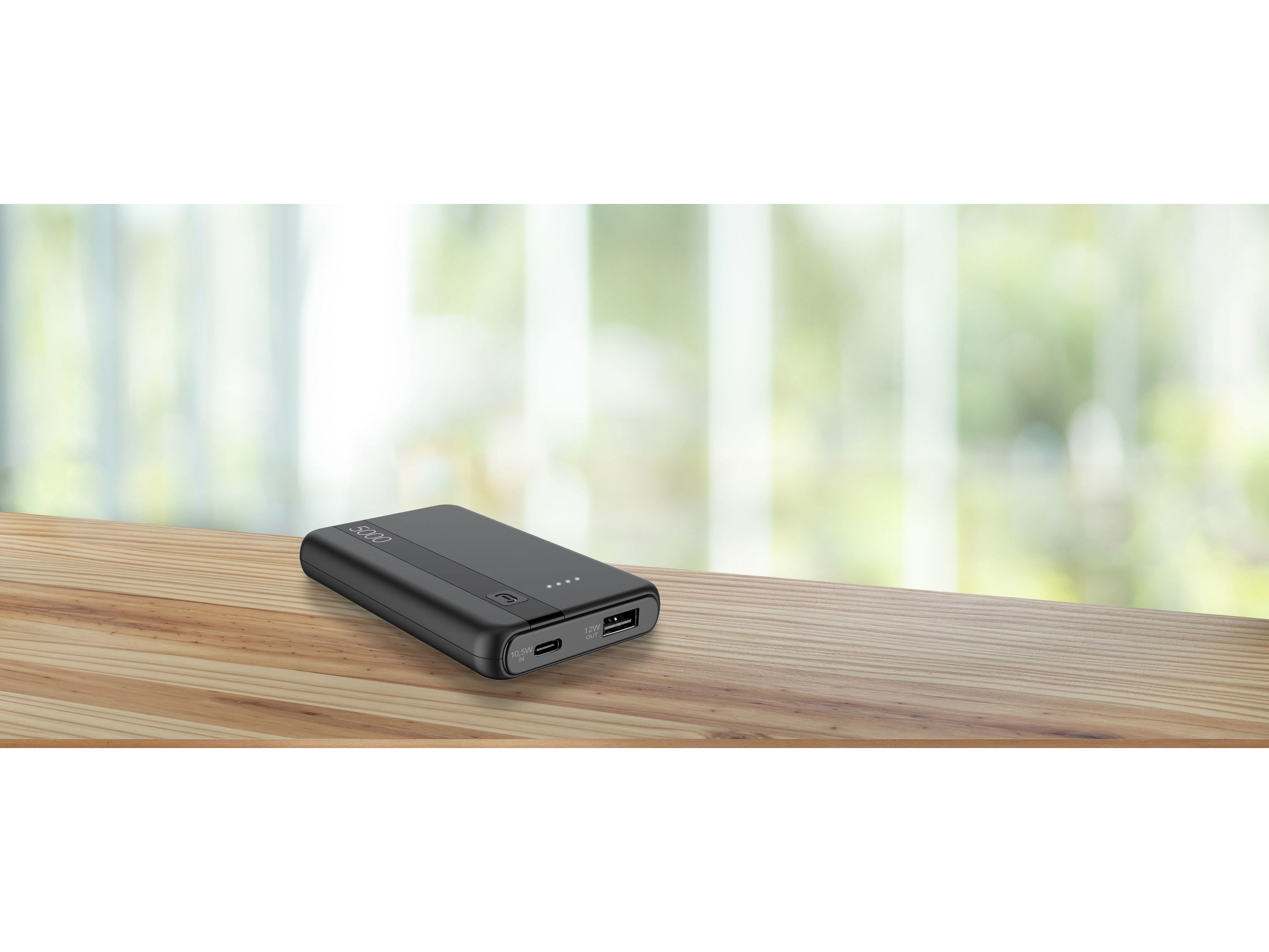 POWERBANK CELLULARLINE ENTRY PRETO 5000MAH
