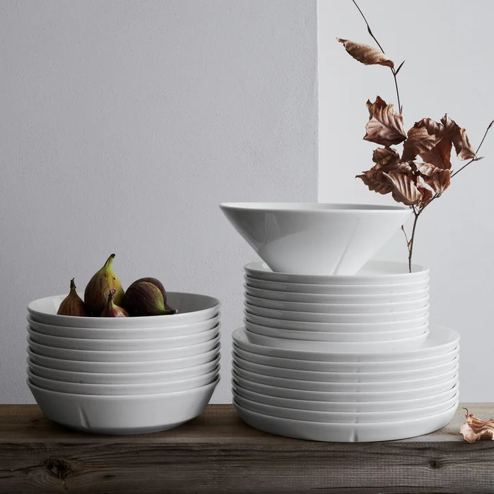 Rosendahl - Grand Cru Essentials Teller, Ø 20,5 cm, weiss (4er-Set)