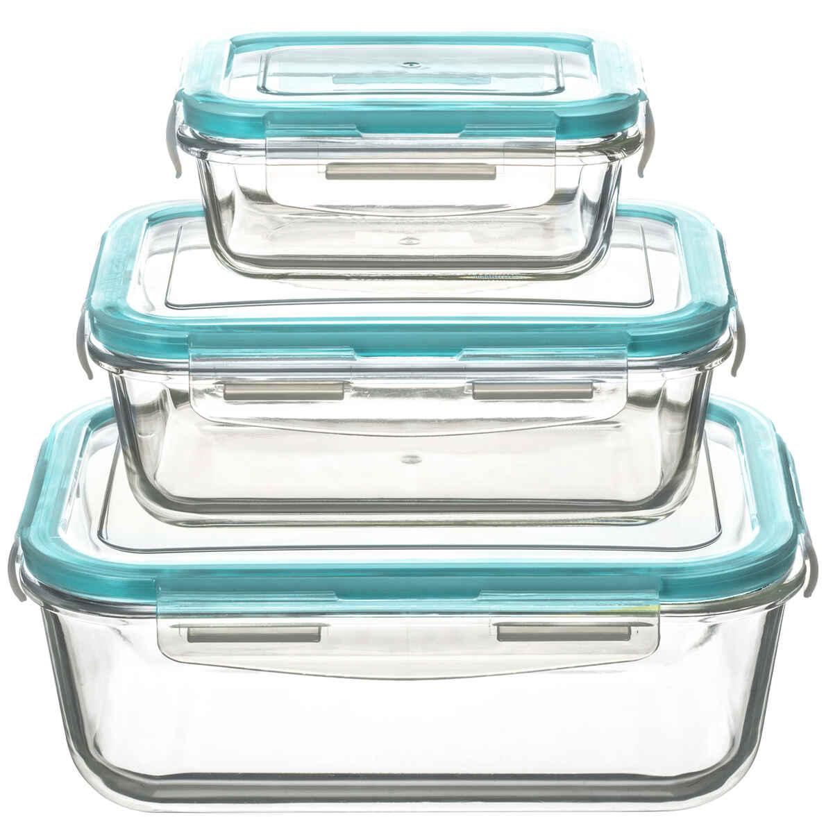 BOITE VERRE RECTANGLE X3 CLIPEAT