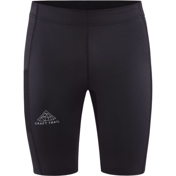 Collant running CRAFT PRO TRAIL SHORT TIGHTS BLACK