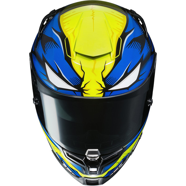 HJC - Casque RPHA 70 Wolverine X-Men Marvel® Jaune / Bleu