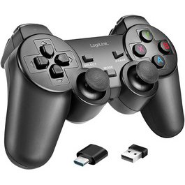 Manette de jeu sans fil, 2,4 GHz, noir