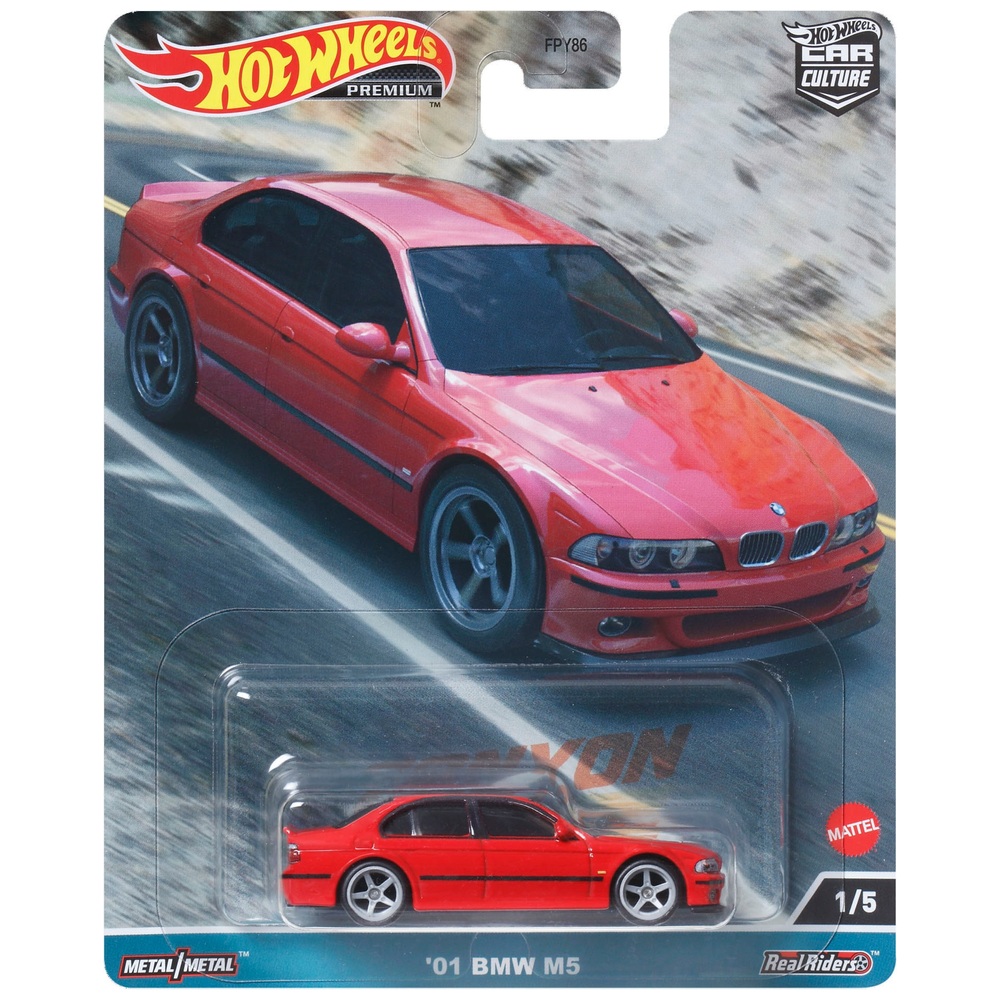 Hot Wheels Premium Car Culture '01 BMW M5 Fahrzeug
