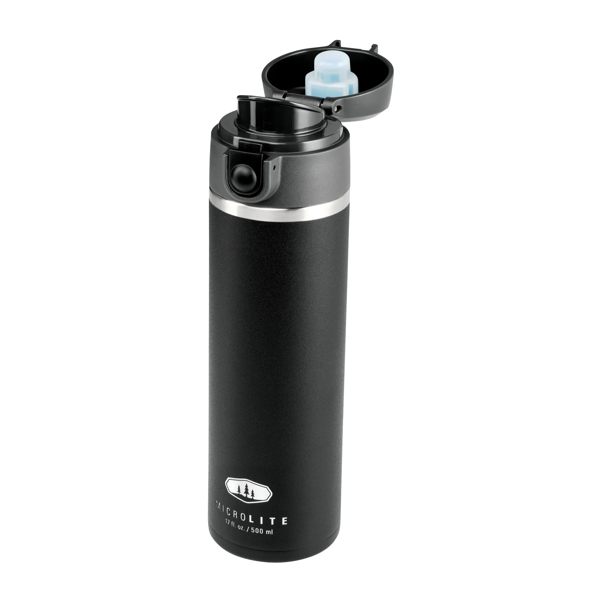 GSI Outdoors -  GSI Outdoors Isolierflasche Microlite 500 Flip-Back schwarz