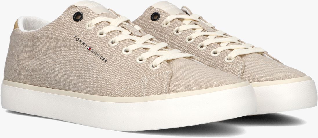 TOMMY HILFIGER beige tommy hilfiger lage sneakers tommy hilfiger vulc low chambray