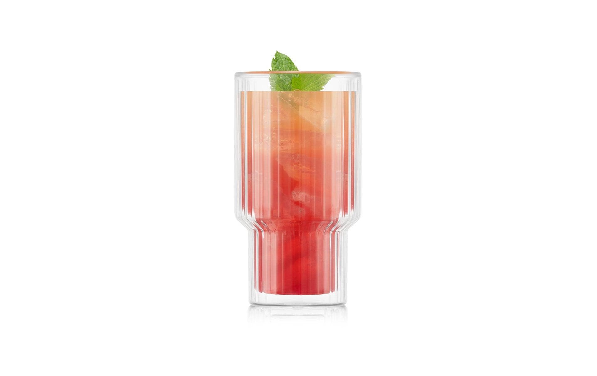 Trinkglas Navalia 2er Set Transparent, 0.25 lDoppelwandgläser