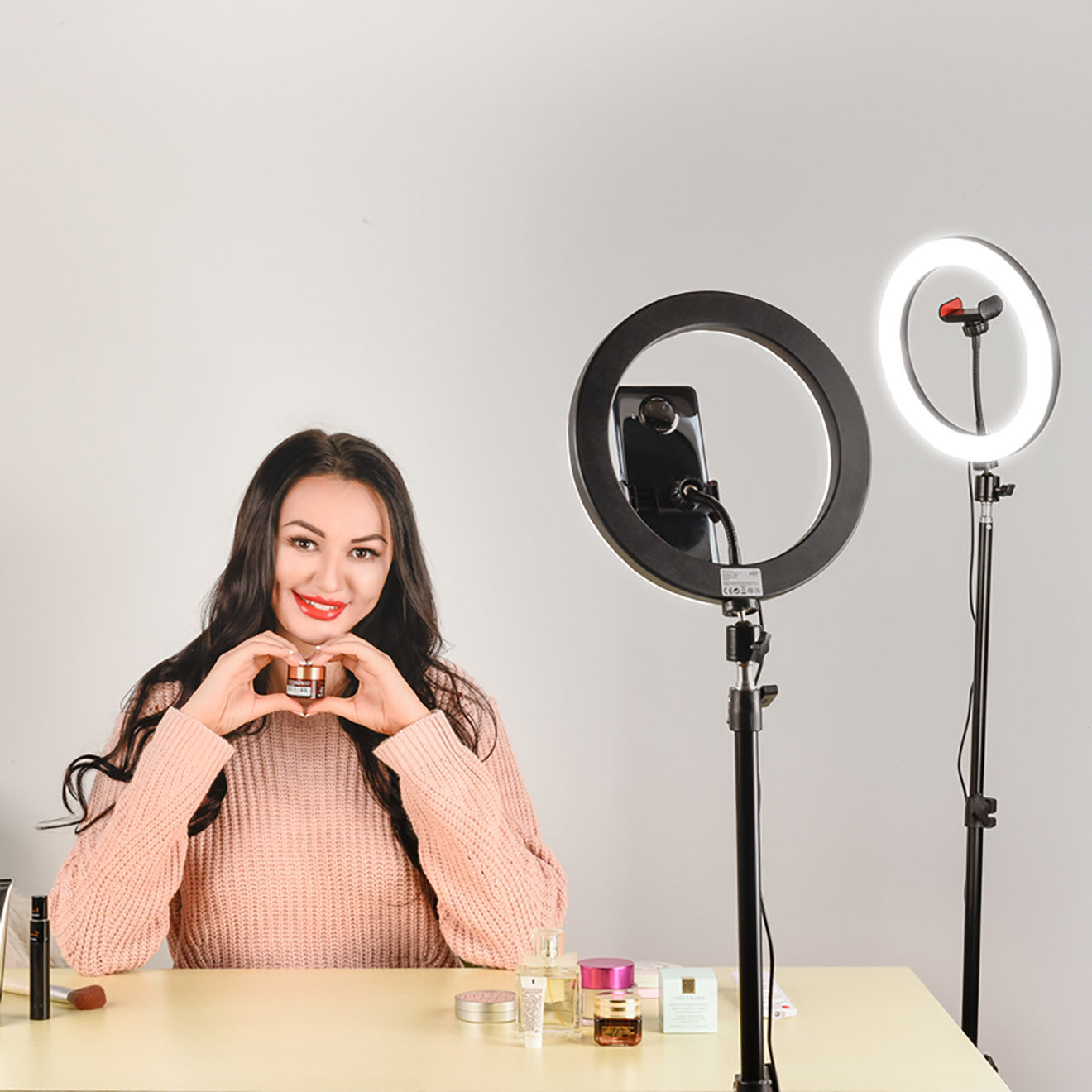 WI-LIGHT Selfie sur pied 10' rl10 noir