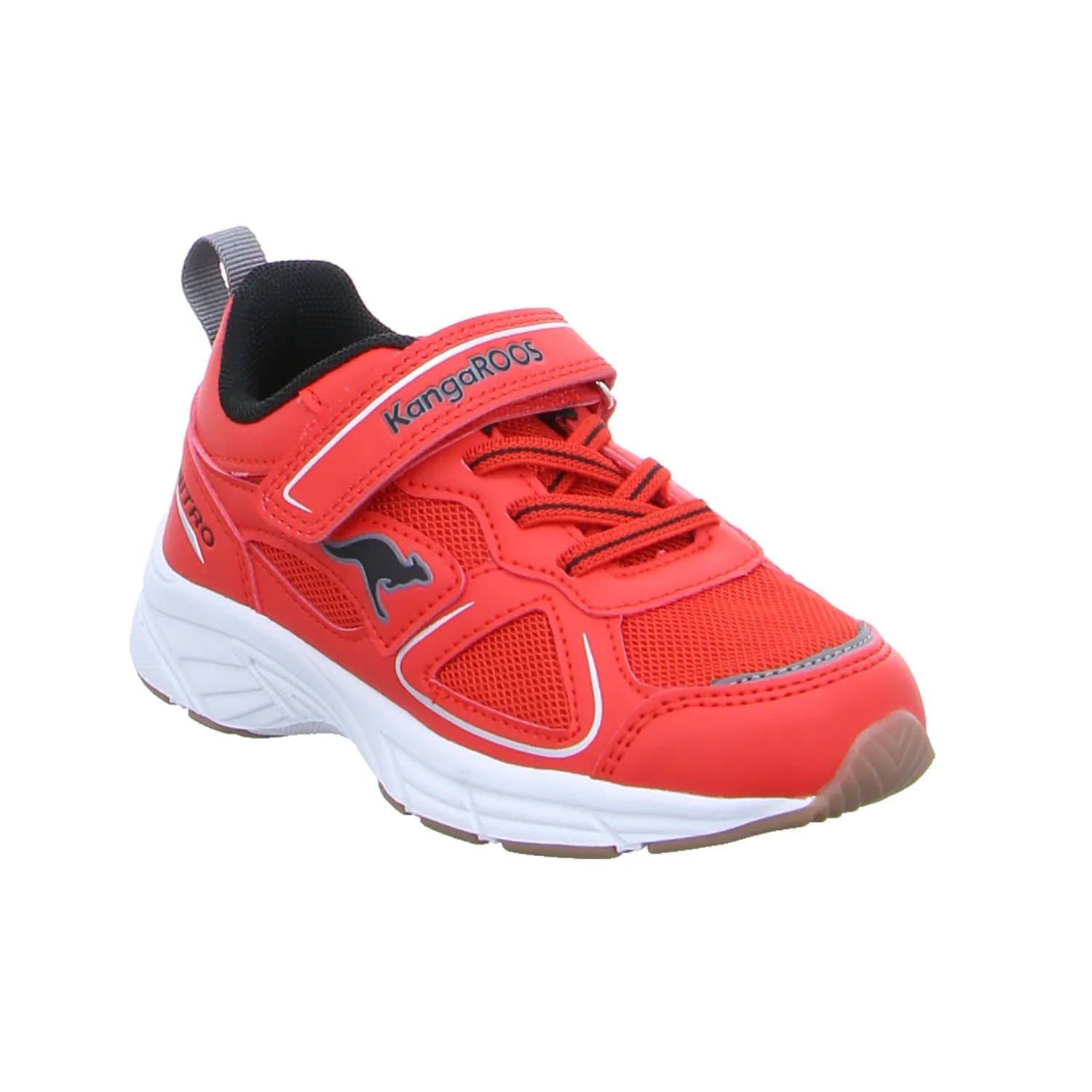 KANGAROOS Kinder Sportschuh Rot Textil