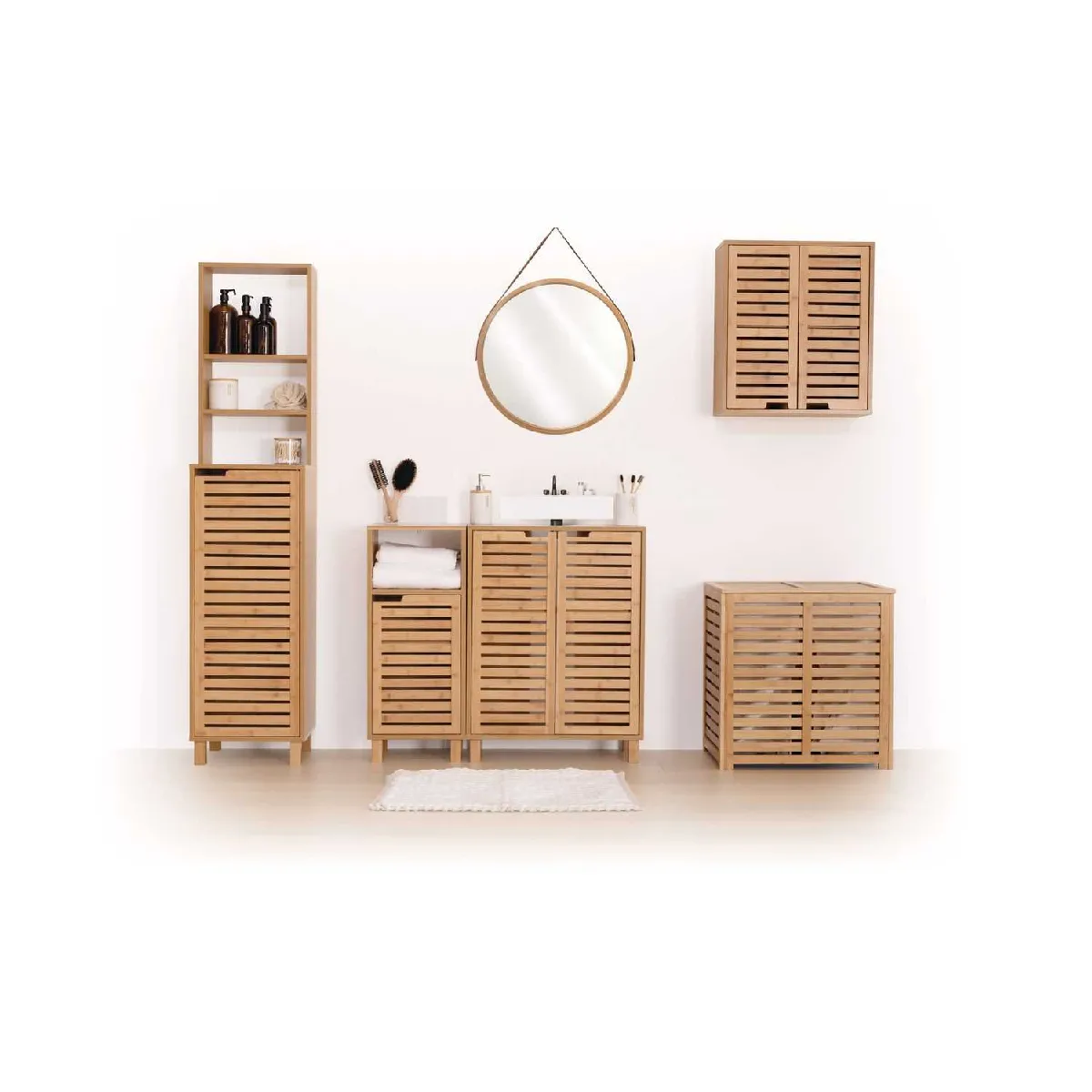 Etagère salle de bain Five Simply Smart - Bambou