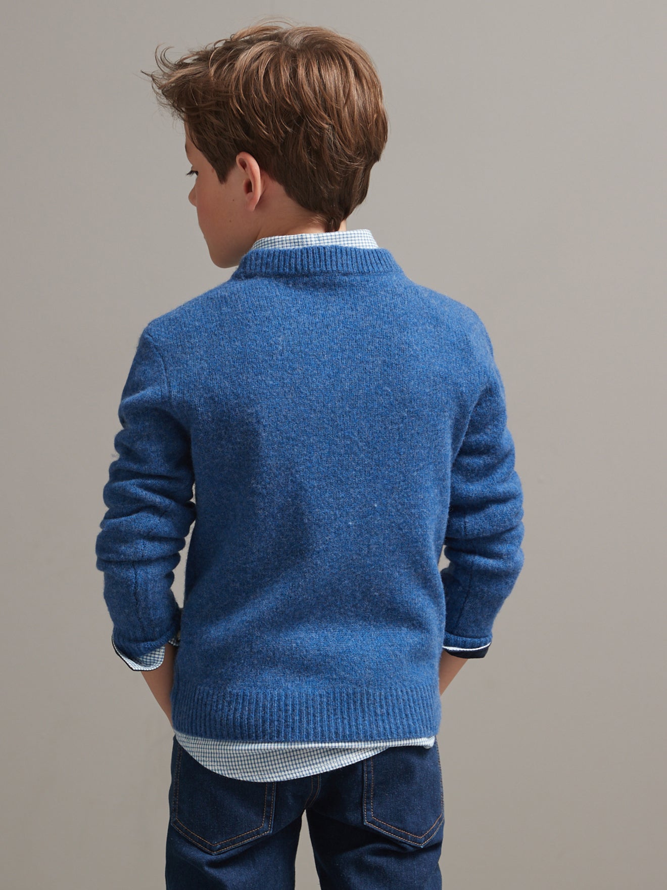 Pull Garçon en laine merinos