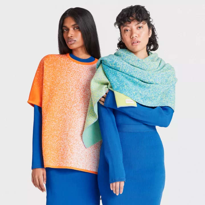 Écharpe Timberland x Suzanne Oude Hengel unisexe en multicolore