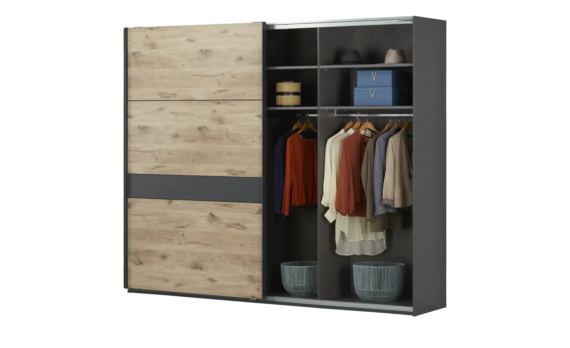 uno Schwebetürenschrank in Viking Oak hell Bilbao