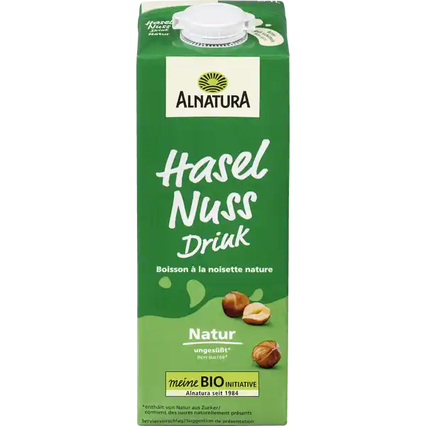 Bio Haselnuss Drink Natur