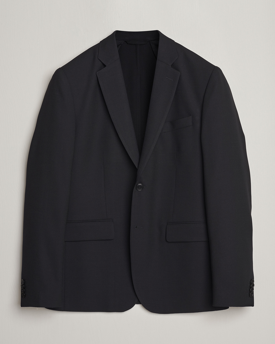 J.Lindeberg Hopper Active Hopsack Blazer Black