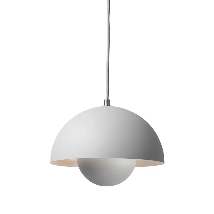 &Tradition - FlowerPot Pendelleuchte VP1, hellgrau matt